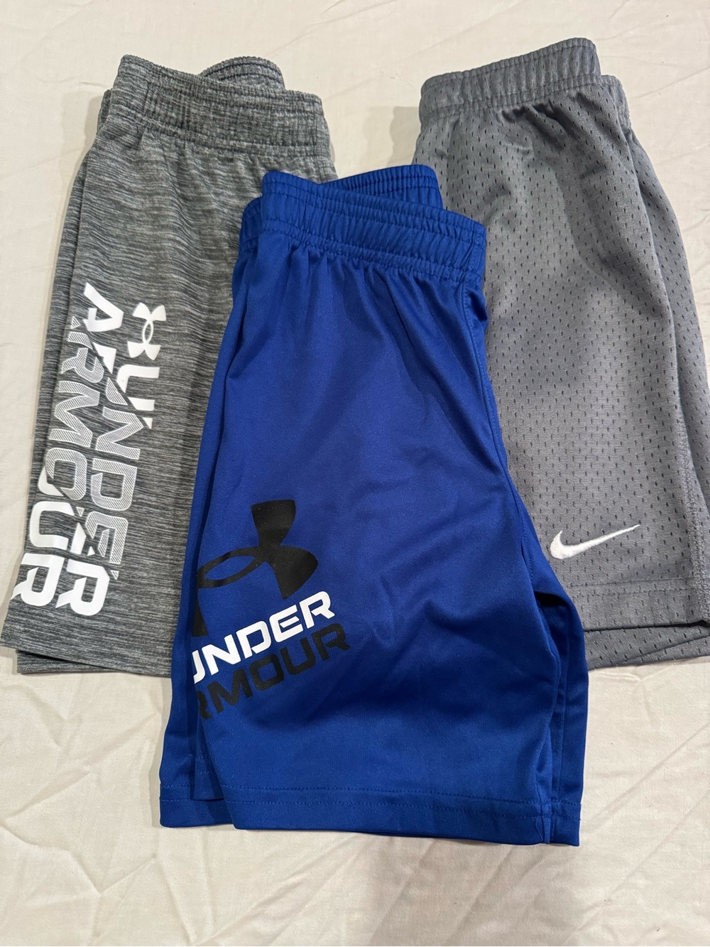 Boys Under Armour & Nike Shorts Lot - Size 7